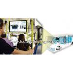 Android System Retail Signage Displays Wifi Wall Mounted Bus Player For Promotion