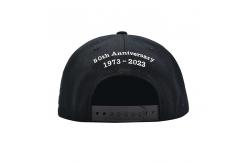 China OEM Design 5 Panel Snapback Hat Custom Fitted Snapback Cap With Plastic Buckle supplier