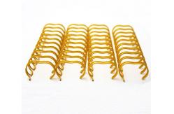 China Book 6.4mm Double Loop Binding 34 Loops Spiral Binding Coil supplier