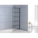 Apartment Tempered Clear Glass Frameless Shower Enclosure Modern for sale