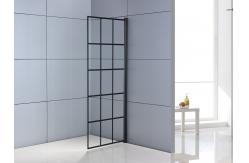 China Aluminium Frame 1800x800mm Pivot Shower Screen Sliding Open supplier