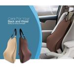 Luxurious Firm Memory Foam Cushion Backwards ,  Car Seat Comfort Cushion With Buckle for sale