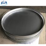 300mm 2mm Flat Dished Head For Pressure Vessel Sand Blasting for sale