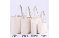 China Cotton Canvas Canvas Shopper Tote Bag , Womens Canvas Tote Handbag supplier
