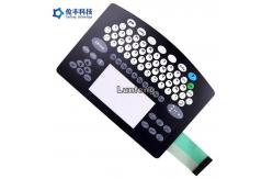 China LCD Window Custom Made LED Membrane Switch 3M468 With Backlight supplier