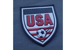 China Washable Embossed TPU Printed Custom Clothing Patches supplier