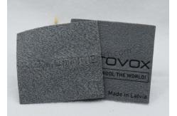 China High Frequency 1mm TPU Embossed Patches OEKO Sew On Leather Patches supplier