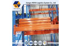 China Customized Push Back Pallet Racking Warehouse Storage Racks Heavy Duty supplier