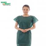 Bacterial Prevention No Sleeve Nonwoven Disposable Patient Gown for sale