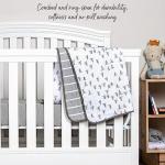 100% Cotton Nursery Throw Blanket Comfortable Multifunctional Blanket With Reversible Design for sale