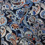 110-115GSM Printed Rayon Fabric High Color Fastness No Deformation 45X45 Yarn Count for sale