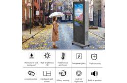 China LED Outdoor Digital Signage And Displays Android System Face Recognition 55 supplier