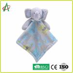 Soft Newborn Baby Teddy Blanket Comforter Elephant Comfort Blanket for sale