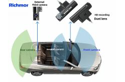 China Windshield Dashcam Powerful AI Processor DMS Driving Behavior Analysis Is Optional supplier