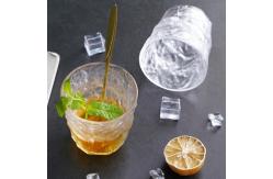 China Free Sample New Manufacturers Selling Transparent Waterfall Pattern Irish Whisky Glass Glacier Glass supplier