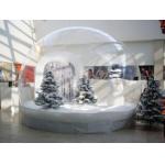 Clear Inflatable Christmas Human Size Snow Globe / Bubble Tent for Sale for sale