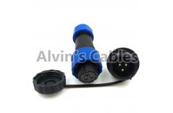 China SD16 Series Plastic Electrical Connectors UL94-V0 Flammability Rating supplier