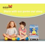 Water Resistance Children'S Luggage On Wheels Hard Shell Penguin Pattern for sale