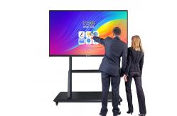 China AI Interactive Whiteboard with EDLA Certification 4K UHD Display Multi Touch Collaboration and OEM ODM Customization supplier