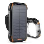 26800mAh Portable Solar Powerbank With Wireless Function IPX7 Waterproof for sale