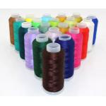 125g 75D/2 Polyester Embroidery Thread For High-speed Multi-head computer embroidery machine for sale