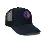 Pyrograph Design Flip Up Brim Trucker Hat , Urban Trucker Snapback Cap 5 Panel