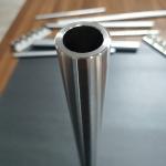 Ra 0.2μm Hard Chrome Plated Shaft , Chromed Steel Bar ISO F7 Tolerance for sale
