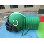 customized printed inflatable football helmet tunnel,Inflatable Football Helmet Tunnel for sale