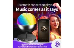 China Rotating LED Disco Party Light Sound Activated Bluetooth Speaker supplier