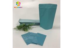 China Stand Up Foil Pouch Packaging Custom Aluminum Foil Flat Bags With Reusable k supplier