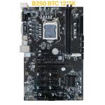B250 Mining Motherboard BTC 12*1X PC1-E16X LGA 1151 DDR4 SATA3.0 Support for sale