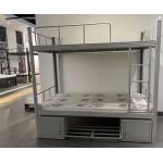 Metal Frame Double Bed With Cabinet And Mattress cheap price good quality