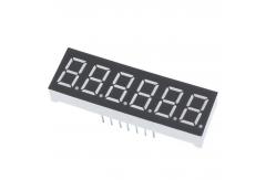 China 130mcd LED Segment Display Common Cathode Anode Red Emitting 0.3 ROHS supplier