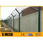 Assembled Corrosion Resistance Anti Climb Prison Fence Hot Galvanized High Security Mesh for sale