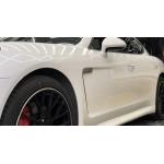 Ultra Gloss Light Ivory Vinyl Wrap Heat Resistance 140gsm Scratch Proof Car Wrap for sale