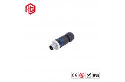 China 8 Pin Waterproof Molded Plug With Cable M12 Connector supplier
