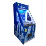 Indoor Amusement Park Drag Quarter Coin Pusher Arcade Game Blue Custom Built for sale