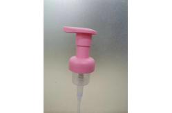 China Matt Effect 30mm Foam Pump Bottle Head With Clear Overcap High Flexibility supplier
