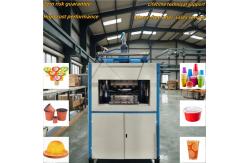 China Fully Automatic Disposable Plastic Cup Thermoforming Machine supplier