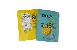 China Custom Printed Plastic Stand Up Snack Mango Pineapple Dried Fruit Resealable Mylar Bags supplier
