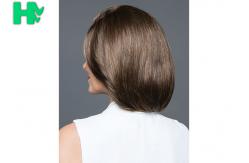 China Tanlge Free Synthetic Bob Lace Wigs / Classic Cap Wig Spring Curls supplier