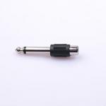 RCA audio connectors , 6.35mm Male Mono Audio Adapters Connectors Plugs