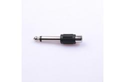 China RCA audio connectors , 6.35mm Male Mono Audio Adapters Connectors Plugs supplier