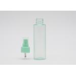 24mm Flat Shoulder Empty Refillable Perfume Bottles With Green Frosting Powder