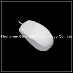 Rubber Wheel Wired Computer Mouse , Silicone Mouse For Game Consoles for sale
