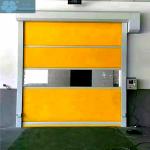 Industrial 0.7 - 1.2m/s Opening Rapid PVC Roll Up Doors for sale