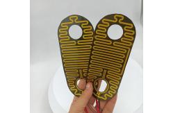 China Multifunctional Polyimide Flex Heater For Warm Palace Belt Massager supplier