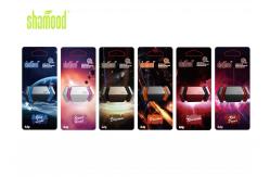 China Healthy Plastic Refresh Car Air Freshener / Car Perfume With Clip Inside supplier