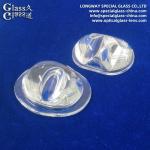 Durable Polishing High Power Led Glass Lenses From Borosilicate Glass 3.3 for sale