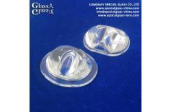 China Durable Polishing High Power Led Glass Lenses From Borosilicate Glass 3.3 supplier